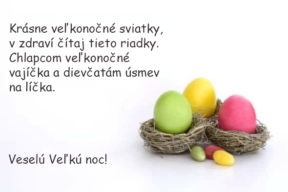 MMS prianie na veľkú noc s vajíčkami
