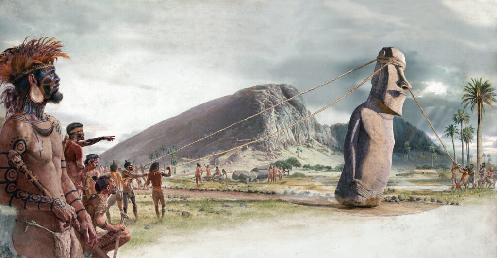 História Veľkonočného ostrova.