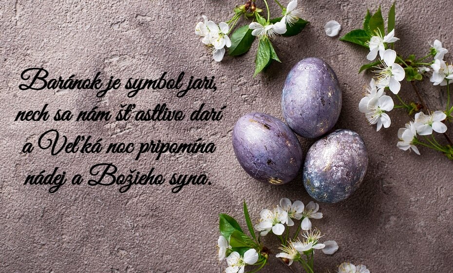 Textové prianie na Veľkú noc.